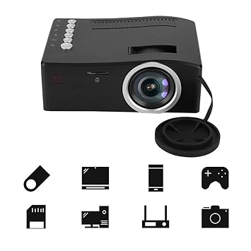 Tangxi Mini proyector 1080P, 20000 Horas de luz portátil ...