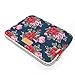 CoolBELL 11.6 Inch Laptop Sleeve Case Cover With Peony Flower Pattern Sleeve Bag For Ultrabook/Tablet/Macbook Pro/Macbook air/Surface RT/Surface Pro2/3/Women/Men