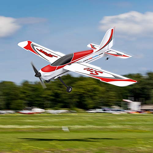OMPHOBBY S720 RC Plane RTF 6-Axis Gyro Stabilizer RC Airplane Ready To Fly With Normal Flight Mode Aerobatic Flight Mode RC Planes