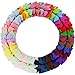 Baby Girls Boutique Grosgrain Ribbon Pinwhell Hair Bows clips For Teens Babies Kids Toddlers Set Of 40 Colors