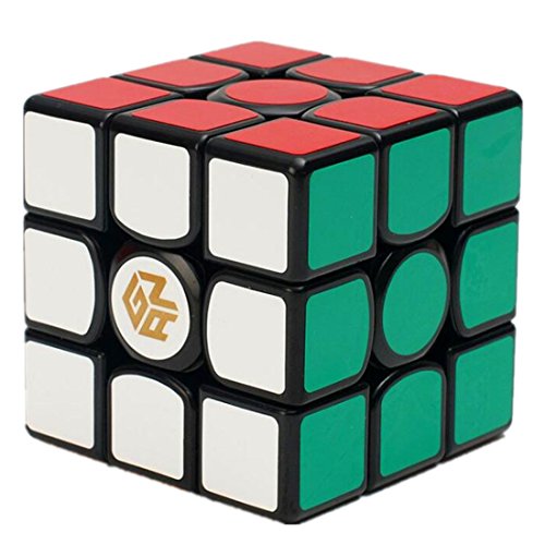 CuberSpeed Gans 3x3 Black Magic cube GAN 3x3x3 Speed cube puzzle ( Lite