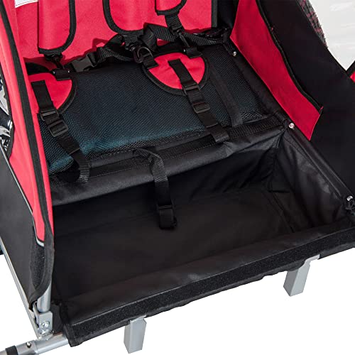 aosom elite ii bike trailer