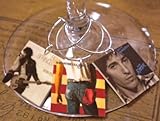 FortySevenGems Set of 6 Bruce Springsteen Album Cover Collection Wine Charms Mailed in a Gift Bag