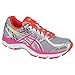 ASICS Women's Gel-Exalt 3 Running Shoe, Silver/Pink Glow/Flash Coral, 8.5 M US