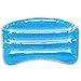 MyGift Deluxe Blue Soothing Soft Gel Filled Bathtub/Hot Tub/Spa Bath Pillow with Triple Suction Cups