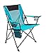 Kijaro Dual Lock Portable Camping Chairs - Enjoy the Outdoors with a Versatile Folding Chair, Sports Chair, Outdoor Chair & Lawn Chair - Dual Lock Feature Locks Position – Ionian Turquoise