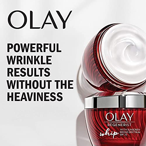 Olay Regenerist Whip Face Moisturizer SPF 25, 1.7 oz + Whip Face
