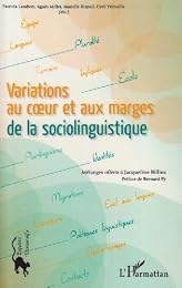 Variations au coeur et aux marges de la sociolinguistique
