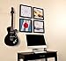 Show & Listen – Vinyl Record Frame | 12x12 LP Album Cover Frame for Wall Display | Flip-Open Black Design for Music Décor