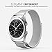 Gear S2 Classic / Gear Sport Watch Band, MoKo Milanese Loop Stainless Steel Mesh Strap for Samsung Gear S2 Classic SM-R732 & SM-R735 / Gear Sport SM-R600 (NOT FOR S2 SM-R720, SM-R730), SILVER