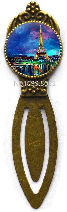 Tower Bookmark Glass Bookmarker Bookmark Paris Jewelry,Modern Everyday Jewelry. Tower Bookmarker. Simple Everyday Bookmark-RG199