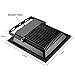 Titan Lighting Bronze Frameless 100W Led Flood Lights, 250W HPS/HID Replacement, 8500LM, 6000K Day Light, Waterproof, 120-277V, Instant on