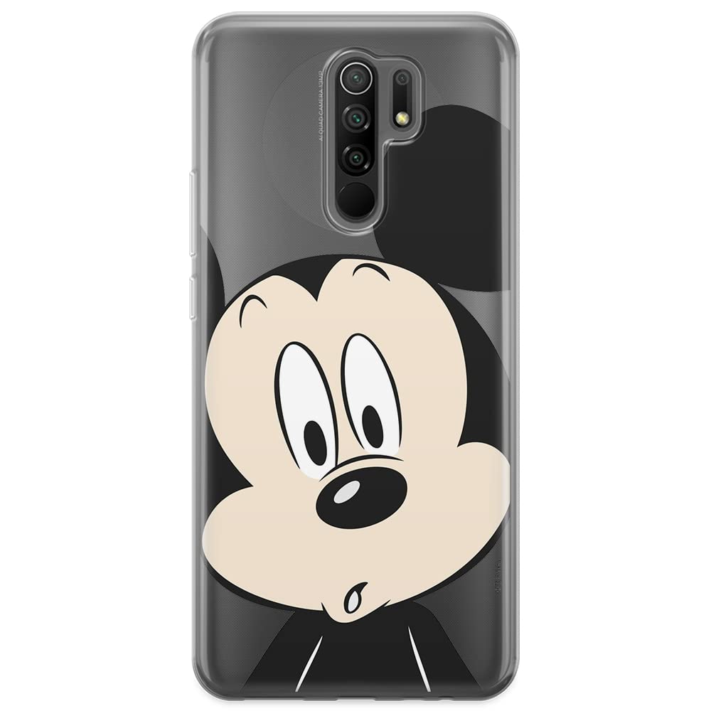 ERT GROUP mobile phone case for Xiaomi REDMI 9 original and officially Licensed Disney pattern Mickey 019 optimally adapted to the shape of the mobile phone, partially transparent