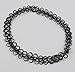 Hip Mall Stretch Tattoo Choker Magic Necklace Elastic Hippy Popular for 80s 90s Black, Resize Necklace