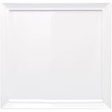 Fortessa Fortaluxe SuperWhite Vitrified China Dinnerware, Tavola 5-1/4-Inch Square Flat Bottom Side Plates, Set of 6