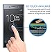 [2-Pack]Sony Xperia XZ Premium Screen Protector, Pacific Asiana [9H Hardness][Bubble-Free Installation][Anti-Scratch][Anti-Fingerprint][Tempered Glass]HD Clear Screen Protector for Xperia XZ Premium