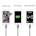 iPhone Cable - Aonsen 3Pack 6FT Extra Long Nylon Braided Charging Cord Charger, Lightning to USB Cable for iPhone 7, 7 Plus, SE, 6s, 6, 6 +, 5, 5s, iPad Air / Mini, iPod (GreyWhite)