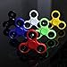 NEWBEA Hand Spinner Tri-Spinner Fidget Spinner Toy Stress Reducer (Three wings Black and red)
