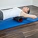 Cosmesis Fitness Foam Roller - 13 Inch Massager - Thick High Density Black EVA on Rigid ABS Tube with Carry Bag - Light and Portable but Heavy Duty Deep Tissue Trigger Point Massage Power for Muscles