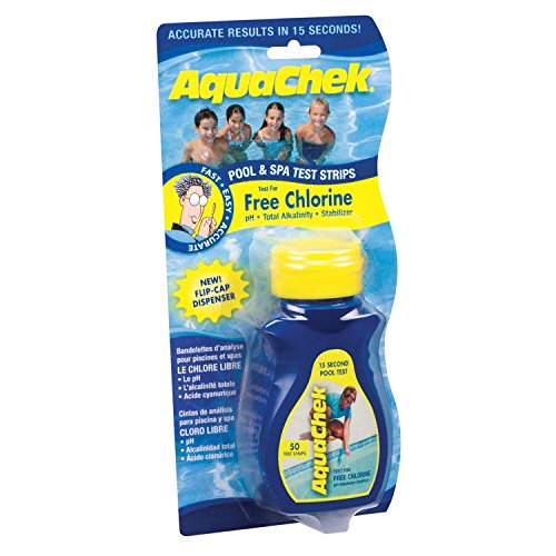 AquaChek Chlorine Pool & Spa Test Strips (50 Ct) /#B4G341TG 32W4-15RTH158377