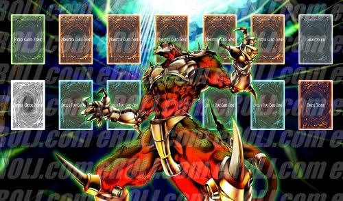 Amazon Amazonplaymat1376 カスタム プレイマット 遊戯王 英語版 5ds2 En001 ゴギガ ガガギゴ Gagagigo 2 トレカ 通販
