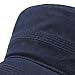 CACUSS Men's Cotton Army Cap Cadet Hat Trucker Dad Hat Military Flat Top Adjustable Classic Baseball Cap