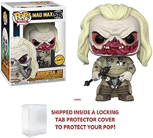 CHASE Variant Funko POP! Mad Max: Fury Road Immortan Joe (Bundled with LOCKING TAB POP! BOX PROTECTOR CASE)