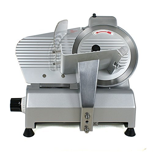 Zeny Pro 10" Blade Commercial Meat Cheese Food Slicer Deli 240w Electric 530RPM Home
