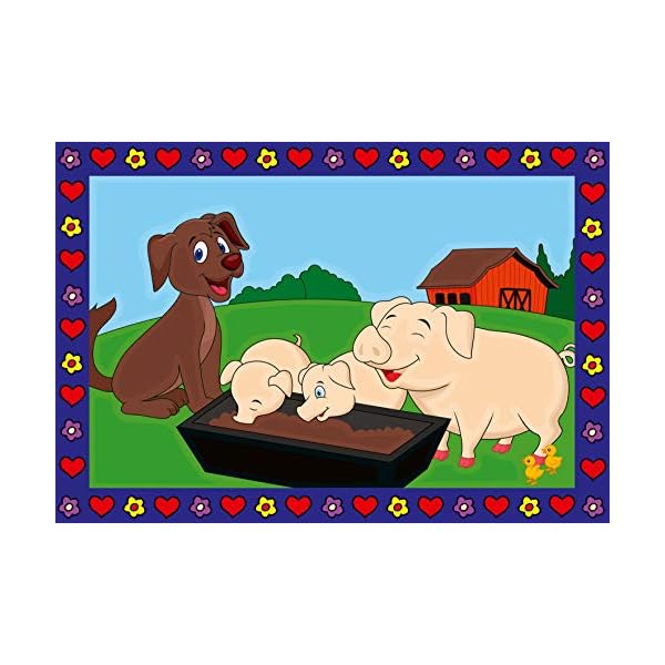 Ravensburger Malen nach Zahlen 27779 - Liebe Bauernhoftiere - Für Kinder von 5-7 Jahren – Bild 7