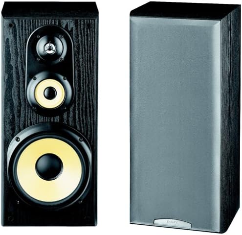 yellow bookshelf speakers
