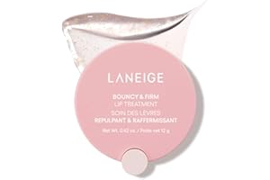 LANEIGE Bouncy & Firm Lip Treatment: Plumping & Firming Lip Care with Peony & Collagen Complex, Ceramide Capsules, & 5D Hyaluronic Acid for Hydration
