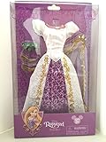 Walt Disney Parks Exclusive Tangled Princess Rapunzel Doll Costume Set with Wedding Gown Tiara, Veil, and Pascal