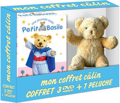 Ma Journée Avec Petit Basile - Coffret - Petit Basile Super Héros + Pique-Nique Sur La Plage + Drôle D'école