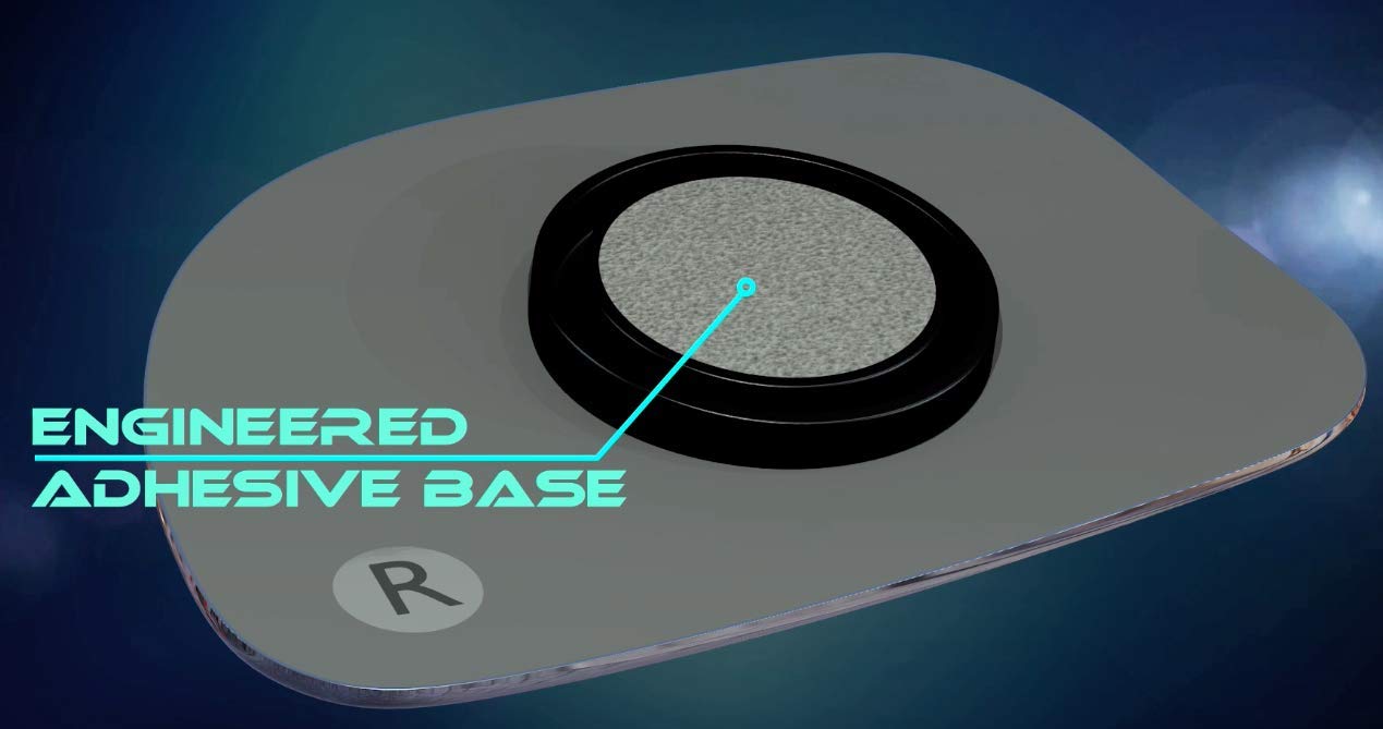 Utopicar Blind Spot Mirrors, Blind Side Car Mirror/Door Mirrors for Traffic Safety with Lip Awning to Keep It From Rain, Pack of 2 (Stick)