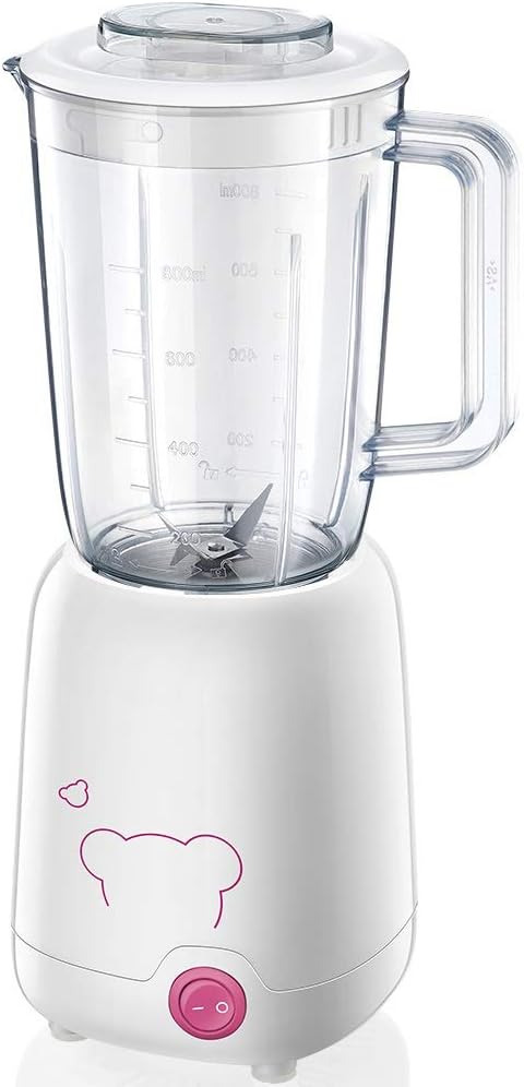 Dwertay 0.8L Beautiful Practical Multi-function Juicer, Household Fully Automatic Mini Detachable Juice Cooking Machine, Easy to Operate Easy to Clean Leakproof Juicer