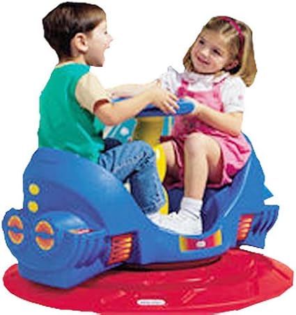 little tikes rocket spinner