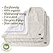 Changing Pad Liners - 3 Pack 100% Organic Un-Dyed Cotton Baby Changing Mat - 28 Inch x 20 Inch - Waterproof Lining for Portable Diaper Changing - Gift Bag