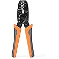 iCrimp Non Insulated Open Barrel Terminal Crimp Tool - Wire Crimper for Molex, Delphi, AMP/Tyco, Harley, PC/Computer, Automotive 24-14 AWG