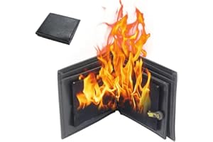 Magic Trick Fire Flaming Wallet/Inconceivable Street Show Prop, Prank, Magician Wallets/Unique Magic Trick Prop/Magic Tricks 