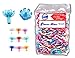 Assorted Color Ornaments For Ceramic Christmas Trees and Other Crafts-432 Pcs.