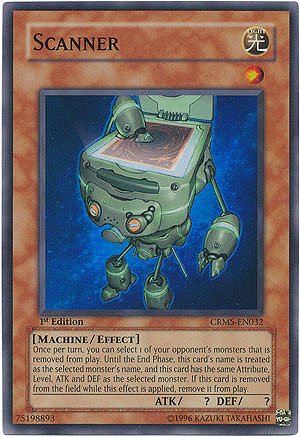 Yu-Gi-Oh! - Scanner (CRMS-EN032) - Crimson Crisis - 1st Edition - Super Rare