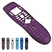 Silicone Case for Logitech Harmony 650/665 / 700, Anti- Dust and Anti-Drop Silicone Protective Case Cover for Logitech Harmony 650,665, 700 Remote Controller(Purple)