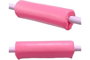 Triclicks Gymnastics Bar Pad - Foam Protective Sleeve for Parallel Bars, Uneven Bars, Horizontal Bars & Ballet Bars - PU Leather Cover, Universal Fit for Kids & Adult Gymnasts, Easy Installation