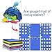 v1 tshirt folding board t shirt folder clothes flip fold plastic flipfold laundry room organizer 23x27.5inch light blue