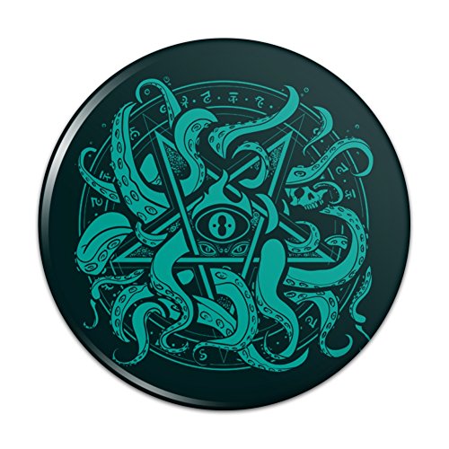 Cthulhu Elder Sign Pentagram Pinback Button Pin Badge - 1