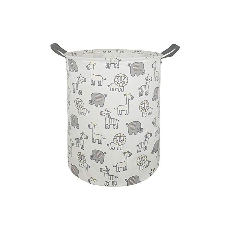 MAIZMZ Large Waterproof Storage Bin Lightweight Organizer Basket for Laundry Hamper Toy Bins Gift Baskets Dirty Clothes…