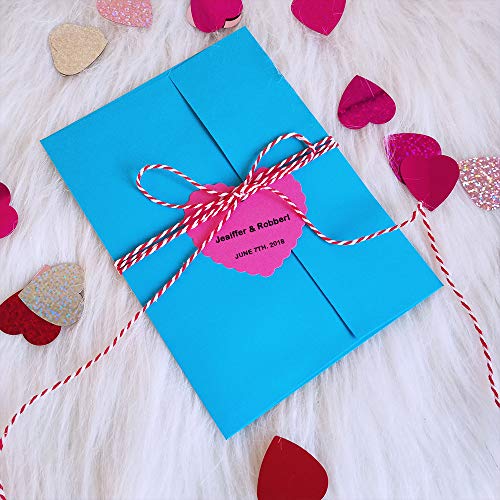 Supla 90 Pcs 18 Color A7 Envelopes Invitation Envelopes Business Envelopes Blank Envelopes Square Flap Envelopes 5-1/4 X 7 1/4 for Wedding Birthday 5 x 7 Photo Note Message Card Making Supplies