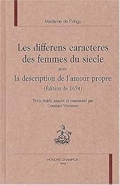 Les  differens caractères des femmes du siècle