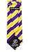 Scott Allan Yellow Purple Ties for Men | College Regiment Striped Necktie | Purple Tie's Men's | Corbata Para Hombre Elegantes