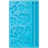 Wilton Fondant and Gum Paste Silicone Mold Baroque- Discontinued By Manufacturer